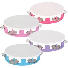Rhode Island Novelty 5.5-Inch Mini Tambourine, Pack of 12