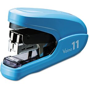 Max HD11FLKBE Flat Clinch Light Effort Stapler, 35-Sheet Capacity, Blue