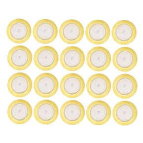 uxcell 20 Pcs Piezo Discs 27mm Acoustic Pickup Transducer Microphone Trigger Buzzer CBG Guitar