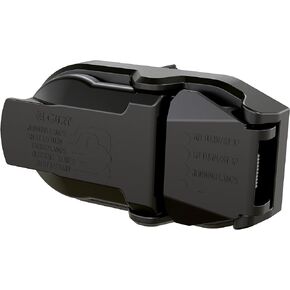 CURT 57015 OEM Replacement Dual-Output Vehicle-Side 7-Pin, 4-Pin Connectors, Factory Tow Package and USCAR Socket Required , Black