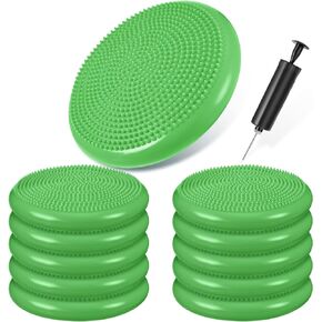 10 Pcs Wobble Cushion for Sensory Kids Wiggle Seat Promotes Active Learning Improves Student Productivity Back to School Supplies with Air Pump for Sensory Kids School Classroom