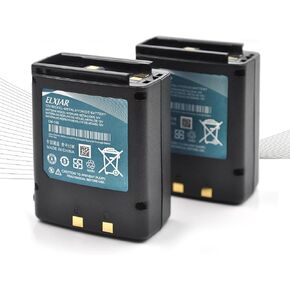 (2-Pack) 12V 1000mAh NI-MH Battery Replacment for ICOM CM-166 IC-A3 IC-A3E IC-A22 IC-A22E Portable Radios