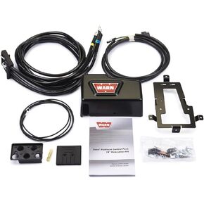 WARN 92193 Control Pack Relocation Kit for ZEON Platinum Winches, Long Application