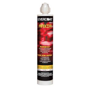 Evercoat Maxim Medium Set Adhesive - Bonding Adhesive for Fiberglass, Aluminum, SMC, and More - 8.5 Oz