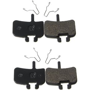 Resin Organic Semi-Metal Brake Pads for Hayes FX-Mag HMX MX1 MX-1 Hayes 9 HMX-2 HFX9 Mag MX,Smooth Braking,Low Noise, Long Life, Kevlar, Copper, 2 Pairs