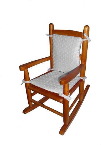 Bedding Heavenly Soft CHILD Rocking Chair Cushion Pad Set, White (Chair is not included with the product) in Saudi Arabia