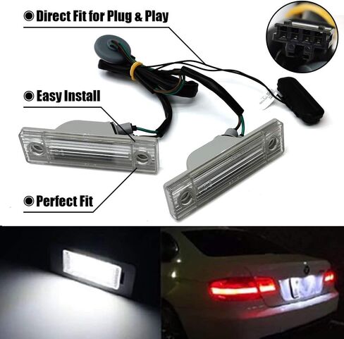 USTAR Trunk License Plate Lamp Fit for Chevy Cruze 2009-2014 Chevy Orlando 2012-2014 95961097 95107229 95233776 in Saudi Arabia
