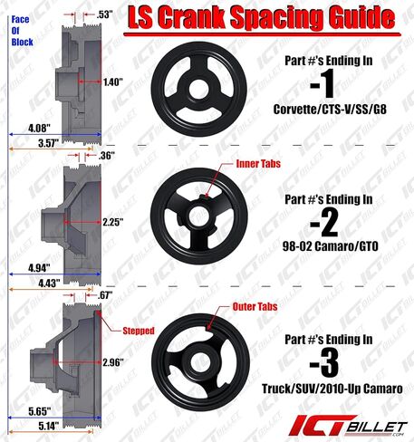 ICT Billet LS Swap Alternator ومجموعة دعامات التوجيه المعززة متوافقة مع Camaro BMW 330i E46 LS1 LS3 LSX 4.8L 5.3L 6.0L 551796-2 in Saudi Arabia