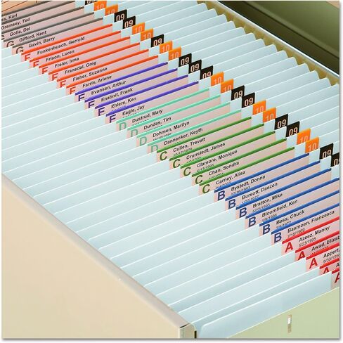 Smead File Folder, Reinforced Straight-Cut Tab, Letter Size, White, 100 per Box (12810) in Saudi Arabia