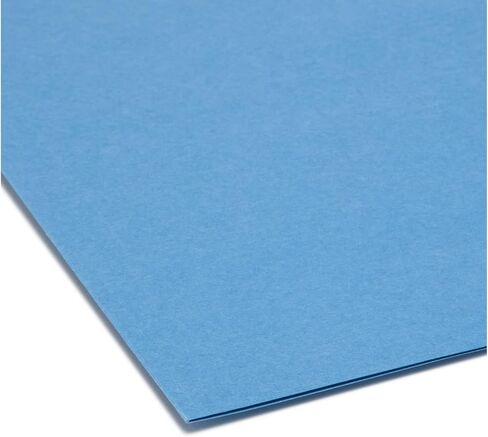 Smead File Folder, Reinforced Straight-Cut Tab, Letter Size, White, 100 per Box (12810) in Saudi Arabia