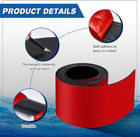 Boat Keel Guard Kayak Repair Patch Fiberglass Repair Kit for Hull DIY Protector Accessories in Saudi Arabia
