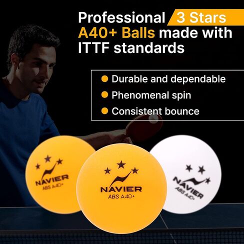 مجموعة Ping Pong Paddles مكونة من 4 - مضارب تنس طاولة عالية الجودة مع 8 كرات - حقيبة تخزين محمولة إضافية - حزمة أداء احترافي لأربعة لاعبين - أفضل اختيار لأفضل الألعاب الداخلية والخارجية in Saudi Arabia