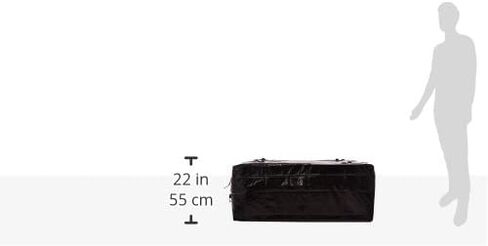 Rightline Gear Sport 3 Waterproof Rooftop Cargo Carrier for Top of Vehicle, Attaches With or Without Roof Rack, 18 Cubic Feet, Black in Kuwait