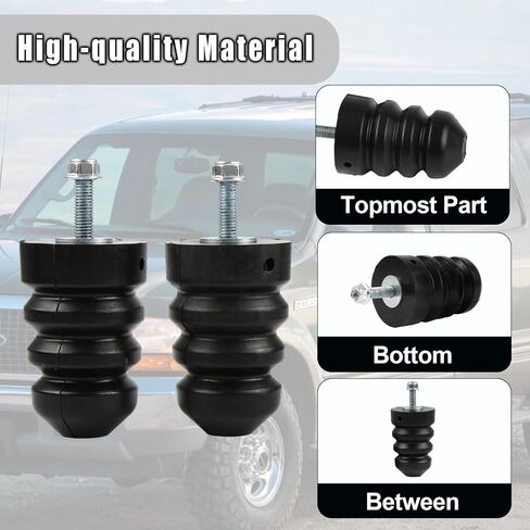 توقف الصدمات الخلفية، مصدات زنبركية خلفية متوافقة مع Ford Excursion 2000-2005 استبدل 1C3Z4730AA 1C3Z-4730-AA in Kuwait