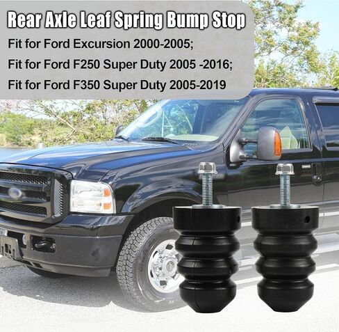 توقف الصدمات الخلفية، مصدات زنبركية خلفية متوافقة مع Ford Excursion 2000-2005 استبدل 1C3Z4730AA 1C3Z-4730-AA in Kuwait