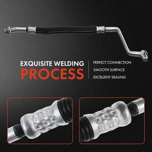 مجموعة خرطوم سائل A-Premium A/C متوافقة مع Ford Explorer 1998-2001، Ranger 1998-2000، Mercury Mountaineer 1998-2001، 4.0L 5.0L، مكثف للتبخر، بدون أنبوب فتحة in Saudi Arabia