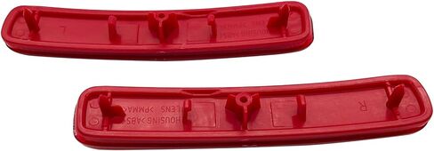 عاكس المصد لسيارة تويوتا هايلاندر 2011 2012 2013 مجموعة من 2 مصباح خلفي يسار ويمين أضواء ماركر حمراء حواف عدسة in Kuwait