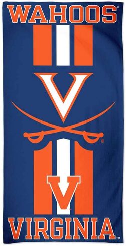 NCAA Virginia Cavaliers Towel30x60 Beach Towel, Team Colors, One Size in Saudi Arabia