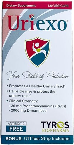 36 mg PAC / 2000 mg D-Mannose (120 Vegicaps) – Urinary Tract Supplement in Saudi Arabia