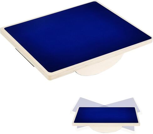 Wooden Balance Board, Rocker Board, Office Wobble Board, Ideal for Physical Therapy, Core Strength Training, and Standing Desks in Saudi Arabia