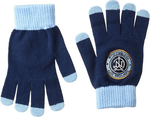 FOCO MLS New York City FC Solid Knit Glove in Saudi Arabia