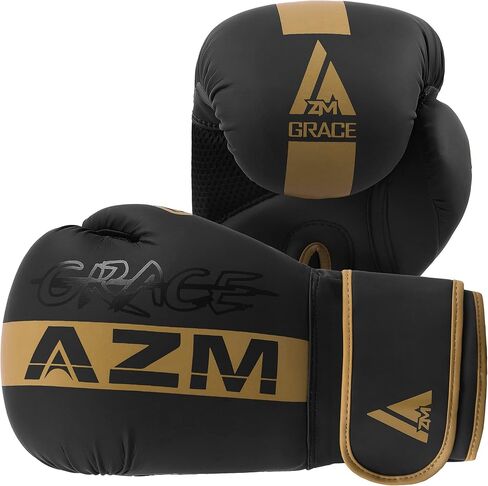 قفازات ملاكمة Azm للرجال والنساء، قفازات تدريب MMA Muay Thai عالية الجودة للكم الحقائب الثقيلة، قفازات القتال كيك بوكسينغ in Saudi Arabia