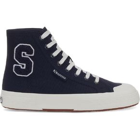 Superga 2295 Cotton Terry Patch Navy/White Avorio/Full Avorio EU 39.5 (US Women's 8.5) Medium