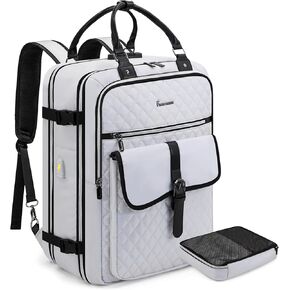 Travel Backpack for Women,50L Carry on Backpack for Women with Lock & USB Charging Port,Anti Theft Backpack Personal Item Backpack Fits 17.3 inch Laptop