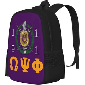 Large Backpack Personalized Laptop Ipad Tablet Travel, Black