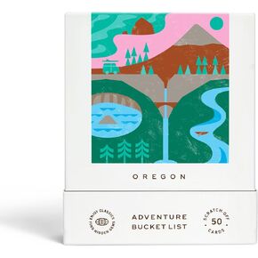 Oregon Adventure Bucket List: 50 Scratch-Off Cards for Outdoor Activities, Tourist Attractions, and Road Trips - Perfect Travel Gift and Guide for Exploring