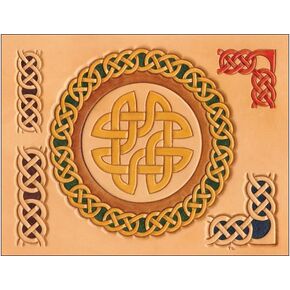 Tandy Leather Celtic Circles & Border Craftaid� 76610-00