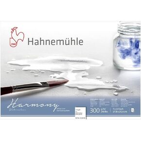 Harmony Watercolour 300g/m², Watercolor Block, Rough Texture, 7x10, 12 fls.