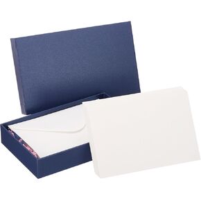 PATIKIL 30 Sets Pure Cotton Watercolor Cards 140lb/300 GSM Postcards with Envelopes Boxed for Art Painting Creative Thank Notes, 5x7 Inch