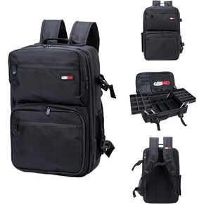 G&BPRO Full Size Backpack with Extending Tray System | All-in-one Mobile Workstation Travel Bag