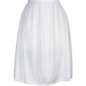 Valair Classic Short and Long Half Slip Skirt for Ladies and Girls - Slight Flair - Anti Static - Ranges 14" Till 34"