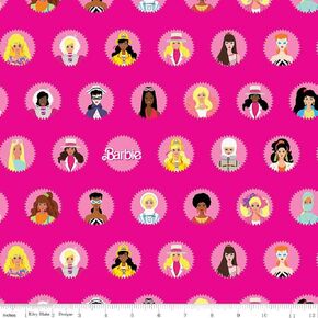 Riley Blake 45"" Wide Barbie (CD15020-Hot Pink) 100% Cotton