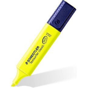STAEDTLER 364-1 Textsurfer Classic Highlighter - Yellow (Box of 10)