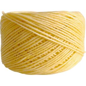 400 ft Hemp Candle Wick Organic Hemp Wick Candle Wick Hemp Candle Wick for DIY Candle Craft Making(Yellow)