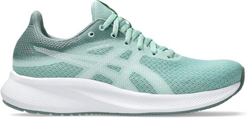 ASICS Women's Patriot 13 Running Shoes, 9.5, Black/White in Saudi Arabia