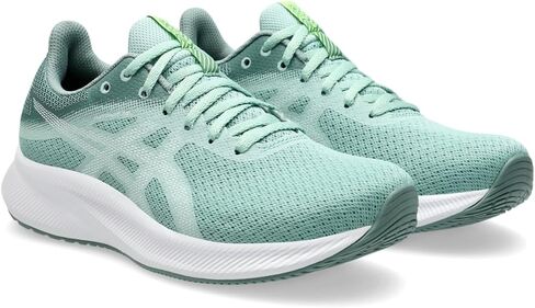 ASICS Women's Patriot 13 Running Shoes, 9.5, Black/White in Saudi Arabia