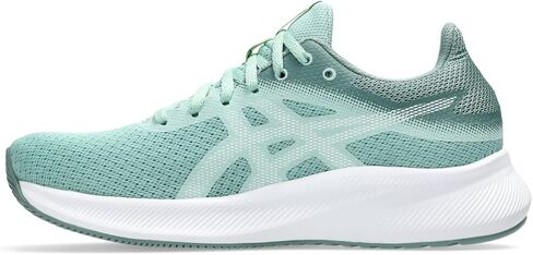 ASICS Women's Patriot 13 Running Shoes, 9.5, Black/White in Saudi Arabia