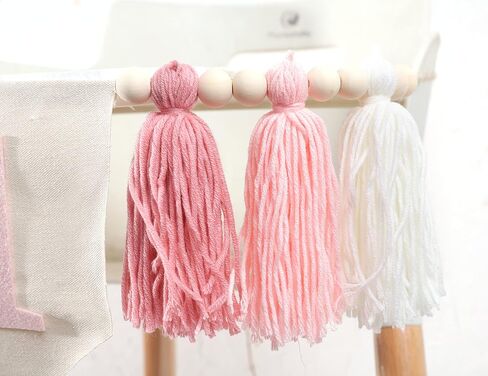 1st Birthday High Chair Banner - Pink Tassel Theme Banner For Girl - First Birthday Party Banner - 1st Birthday Photo Backdrop - Wall Hangings Decorative for Kids Bedroom Nursery Party Holiday in Saudi Arabia