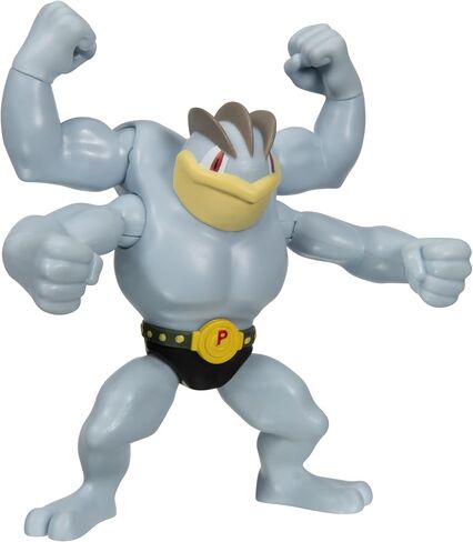 Pokémon Pokemon Battle Figure 2 Pack Machamp & Riolu - 4.5-inch Machamp Figure, 2-inch Riolu Figure - Toys for Kids Fans - Amazon Exclusive in Saudi Arabia