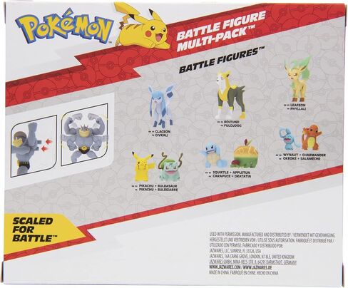 Pokémon Pokemon Battle Figure 2 Pack Machamp & Riolu - 4.5-inch Machamp Figure, 2-inch Riolu Figure - Toys for Kids Fans - Amazon Exclusive in Saudi Arabia