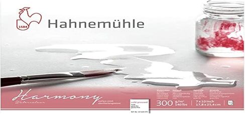 Harmony Watercolour 300g/m², Watercolor Block, Rough Texture, 7x10, 12 fls. in Kuwait