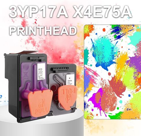 مجموعة (أسود وثلاثي الألوان) GT53 رأس الطباعة X4E75A M0H50AA للطابعات 515 514 517 532 617 للخزان 508 510 511 518 519 531 538 610 618 رأس الطابعة in Kuwait