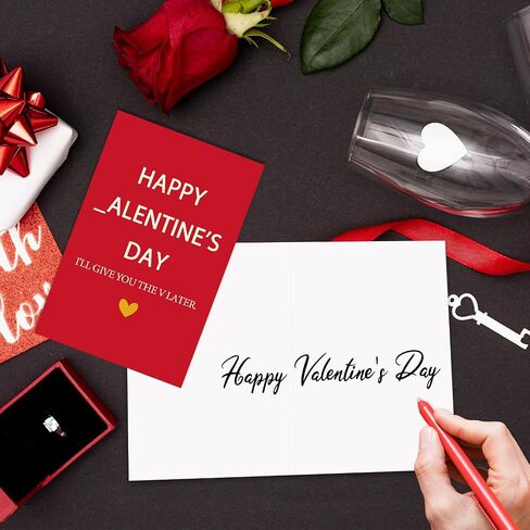 Funny Valentines Day Gifts for Him Her, Valentines Day Card for Men Women, Naughty Anniversary Birthday Card for Boyfriend Husband Fiance Girlfriend Wife Fiancee, I Promise to Always Be by Your Side in Kuwait