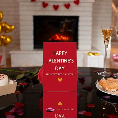 Funny Valentines Day Gifts for Him Her, Valentines Day Card for Men Women, Naughty Anniversary Birthday Card for Boyfriend Husband Fiance Girlfriend Wife Fiancee, I Promise to Always Be by Your Side in Kuwait