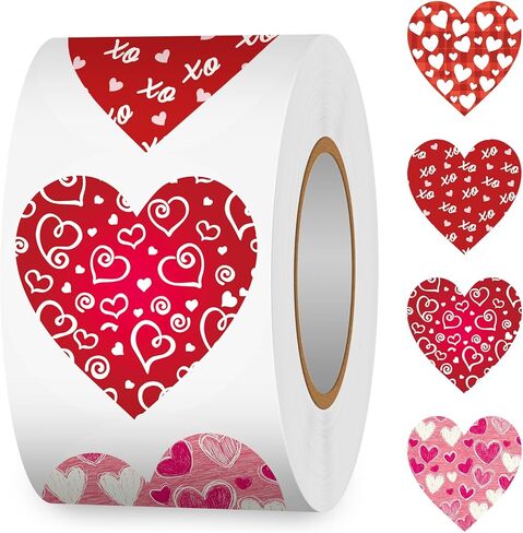 Mother's Day Stickers Roll, 500Pcs 1.5 Inch 4 Designs Happy Mother's Day, Best Mom Ever Floral Labels for Gifts Bags Cards Decorations Envelope Seals in Kuwait