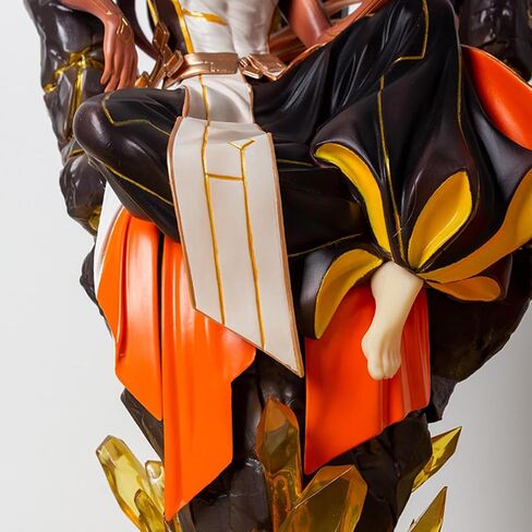 G-I Morax Zhong Li 1/7 Figure Game Character PVC Rex Lapis Anime Model Toy 26CM in Kuwait